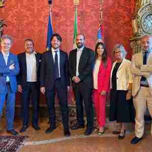 Francesco Sossai ricevuto a Palazzo Balbi da Stefani e Mantovan. “Il Veneto riferimento internazionale del cinema anche gr…